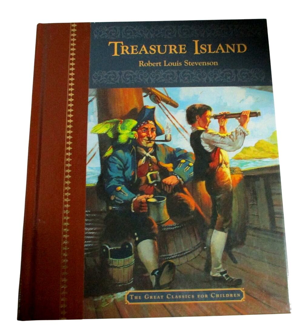 Treasure Island Robert Louis Stevenson Hard Cover 2003